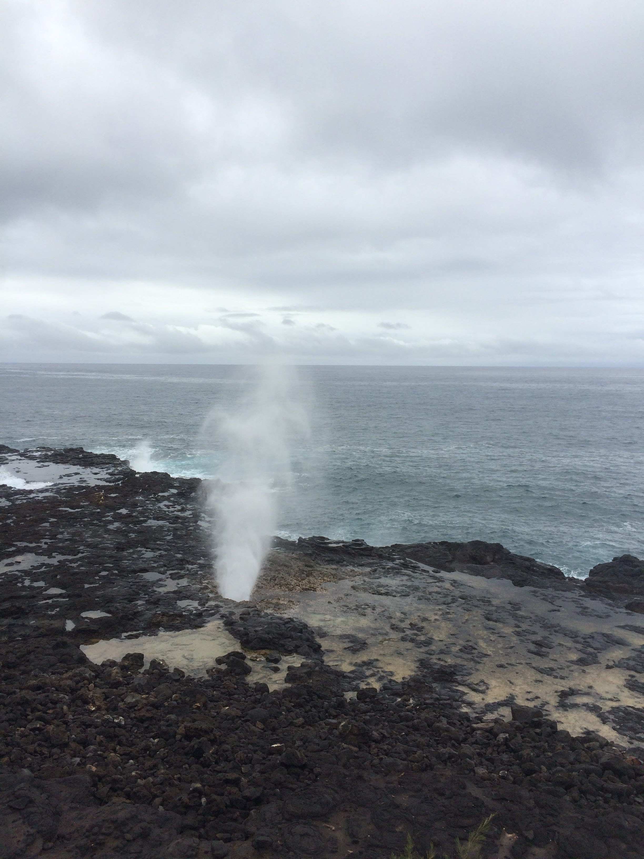 カウアイ島の間欠泉