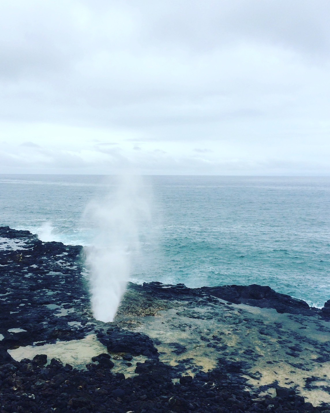 カウアイ島の間欠泉